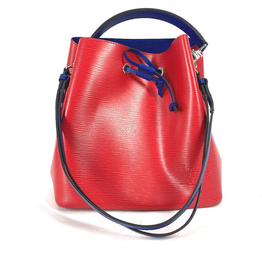 LOUIS VUITTON Shoulder Bag M54365  Epi Leather Red Epi Neonoe Women Used Authentic