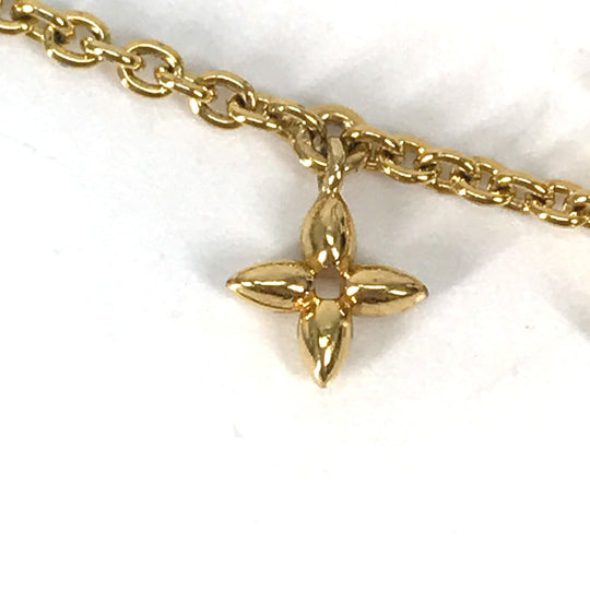 LOUIS VUITTON bracelet M00587 metal gold accessories rhinestones Bracelet LV Iconic Women Used Authentic