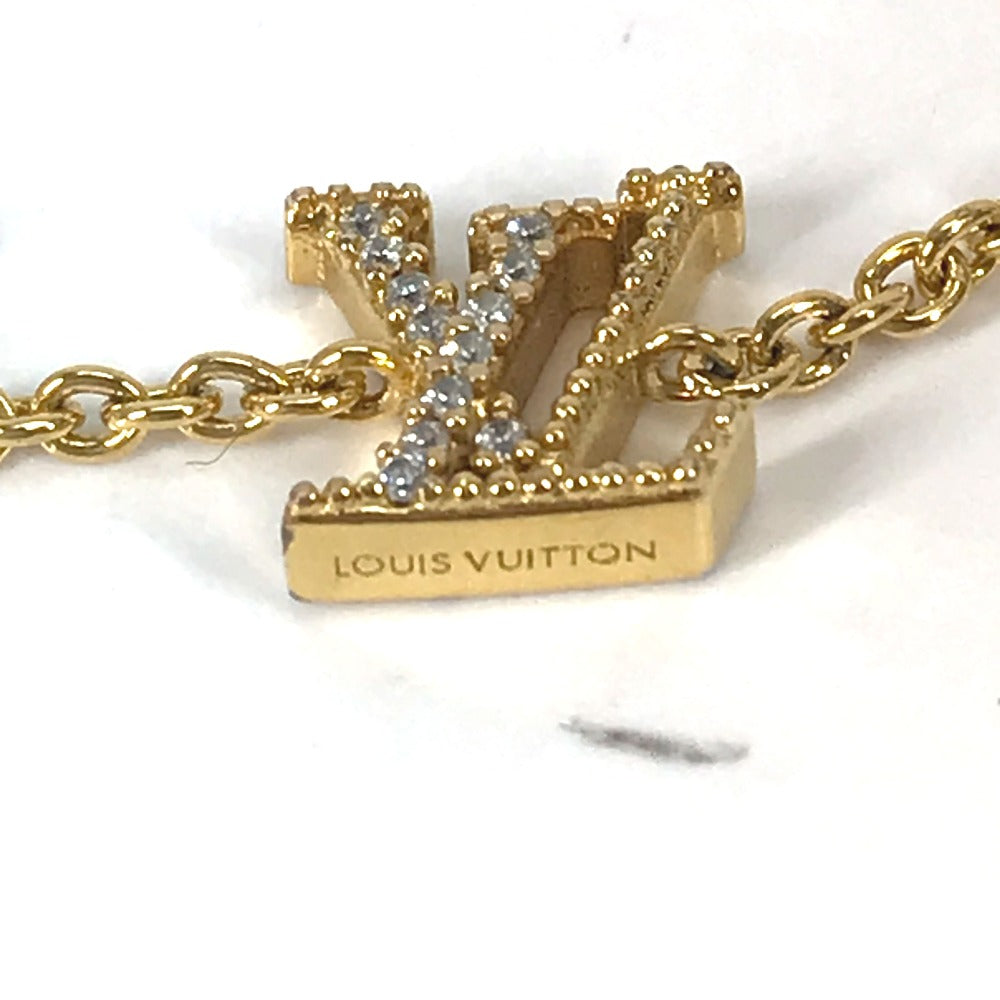 LOUIS VUITTON bracelet M00587 metal gold accessories rhinestones Bracelet LV Iconic Women Used Authentic