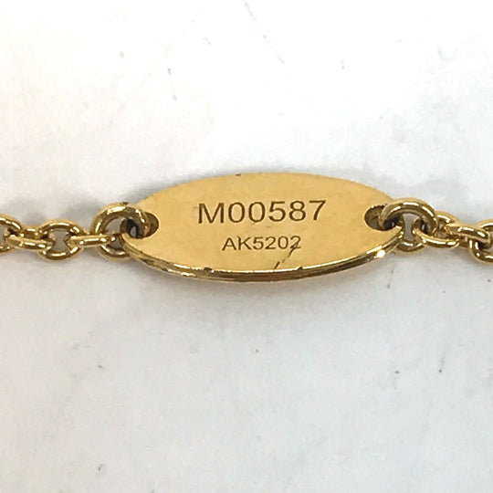 LOUIS VUITTON bracelet M00587 metal gold accessories rhinestones Bracelet LV Iconic Women Used Authentic