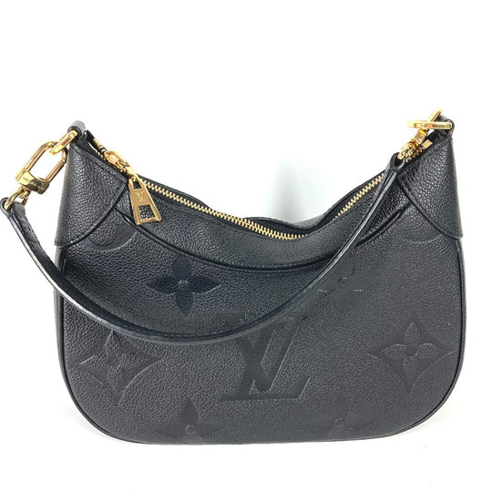 LOUIS VUITTON Shoulder Bag M46002 Monogram Ann Platt Leather black Monogram Ann Platt Bagatelle NM Women Used Authentic