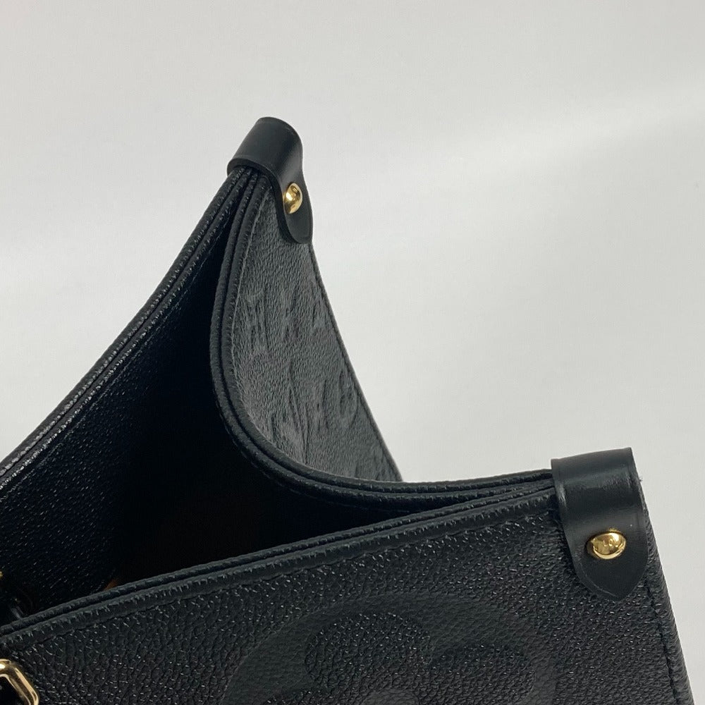 LOUIS VUITTON Tote Bag M44925 Monogram Ann Platt Leather black Monogram Ann Platt On the go GM