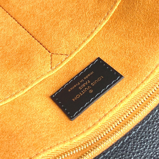 LOUIS VUITTON Tote Bag M44925 Monogram Ann Platt Leather black Monogram Ann Platt On the go GM