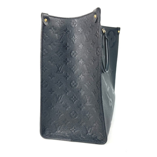 LOUIS VUITTON Tote Bag M44925 Monogram Ann Platt Leather black Monogram Ann Platt On the go GM