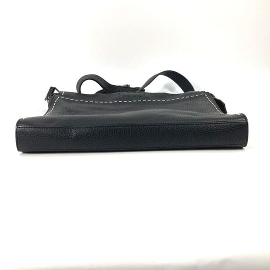 FENDI Handbag 7VA406 leather black Shoulder Bag Crossbody bag Selleria Peekaboo Iconic Fit