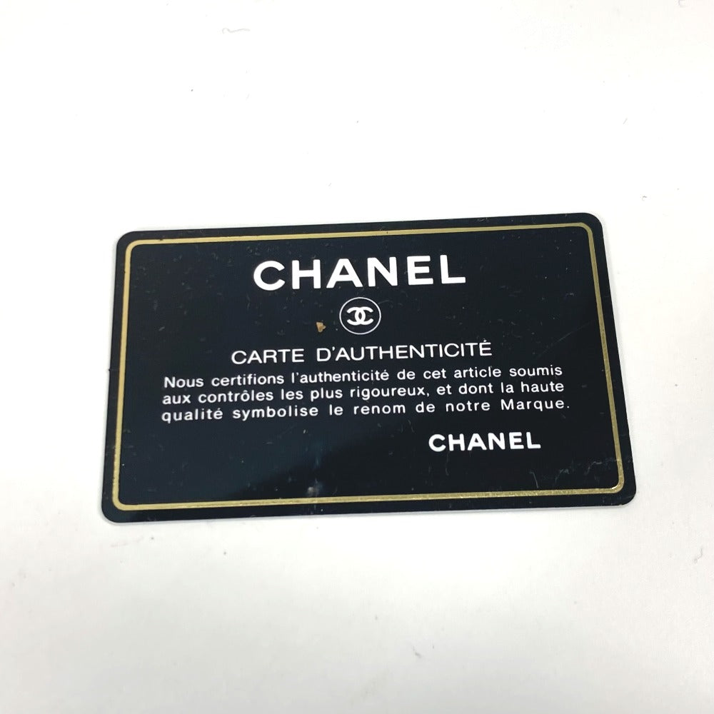 CHANEL Tote Bag Caviar skin White type Executive Tote Women Used Authentic