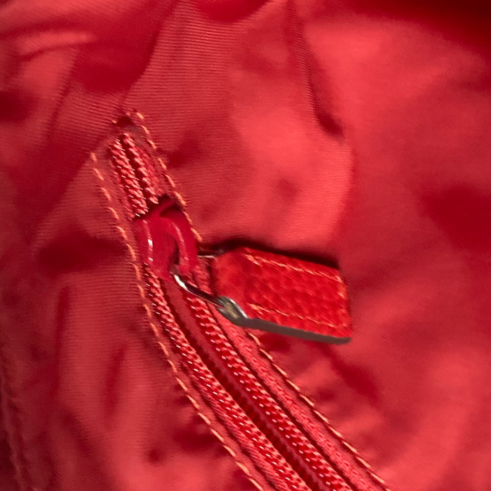 GUCCI Tote Bag 510333 Nylon, Leather Red GG Women Used Authentic