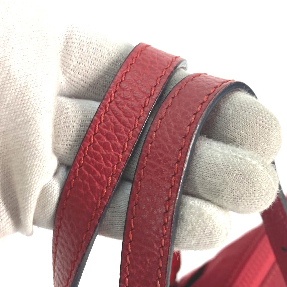 GUCCI Tote Bag 510333 Nylon, Leather Red GG Women Used Authentic