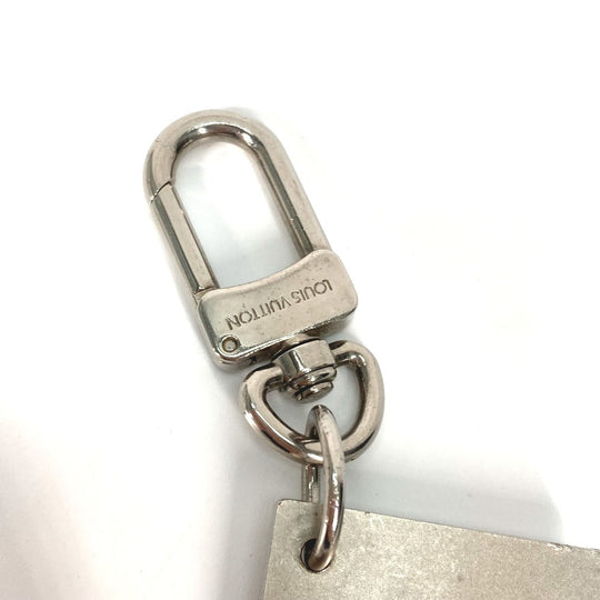 LOUIS VUITTON key ring M65374 metal Silver Portocre Jean Women Used Authentic