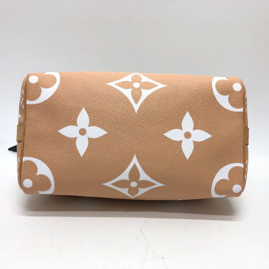 LOUIS VUITTON Shoulder Bag M45722 Monogram giant canvas pink Monogram Giant Gradient Speedy bandouliere25 Women Used Authentic
