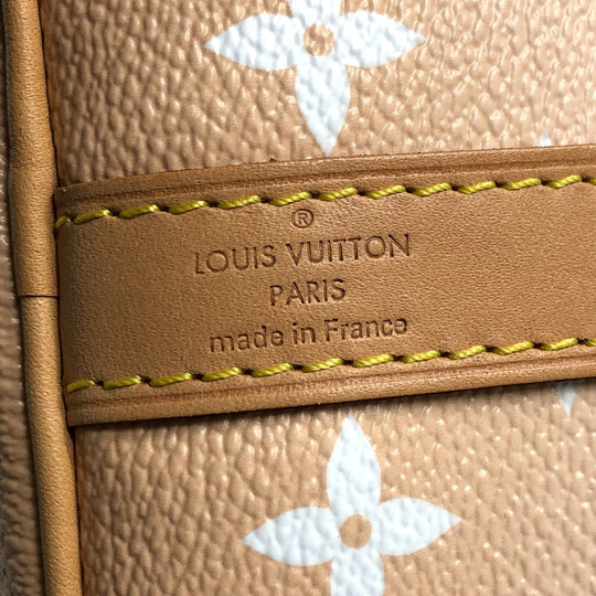 LOUIS VUITTON Shoulder Bag M45722 Monogram giant canvas pink Monogram Giant Gradient Speedy bandouliere25 Women Used Authentic