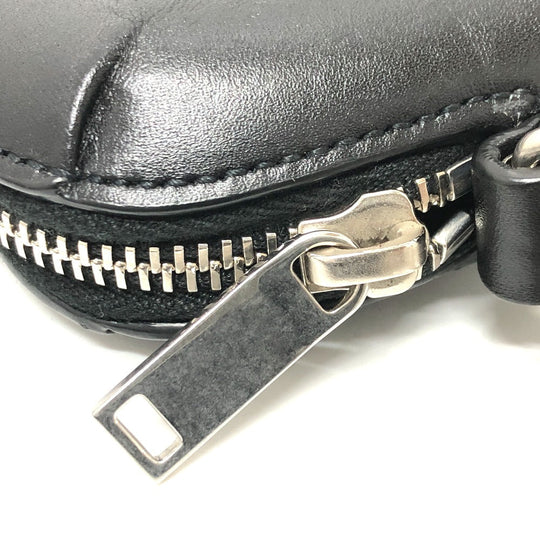SAINT LAURENT PARIS Shoulder Bag leather black logo unisex(Unisex) Used Authentic