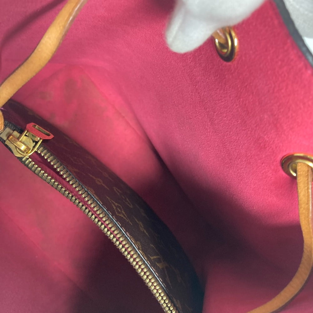 LOUIS VUITTON Shoulder Bag M44369 Monogram canvas Brown Monogram Love Block Neonoe Women Used Authentic