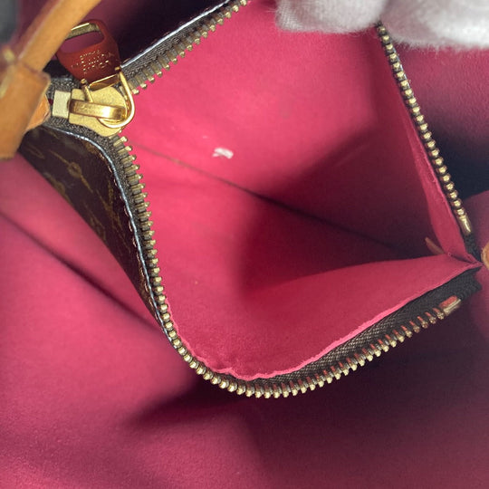LOUIS VUITTON Shoulder Bag M44369 Monogram canvas Brown Monogram Love Block Neonoe Women Used Authentic