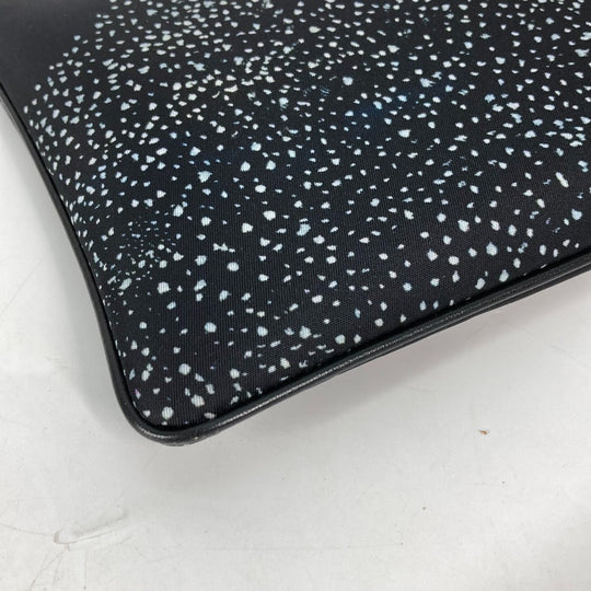 Dior Clutch bag Nylon black Pouch Kenny Scharf collaboration mens Used Authentic