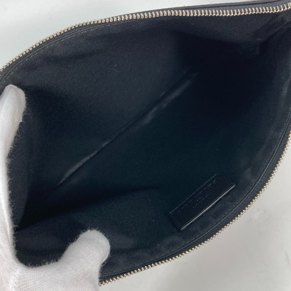 Dior Clutch bag Nylon black Pouch Kenny Scharf collaboration mens Used Authentic