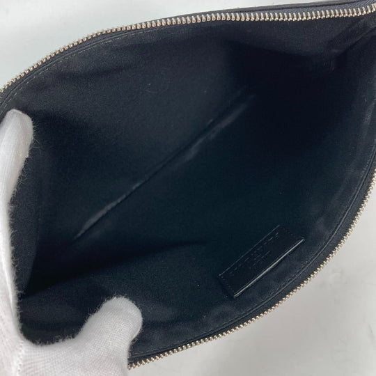 Dior Clutch bag Nylon black Pouch Kenny Scharf collaboration mens Used Authentic