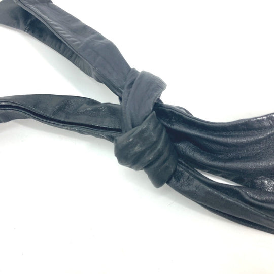 CHANEL Shoulder Bag Tweed, Leather Navy Button CC COCO Mark Girl chanel Women Used Authentic