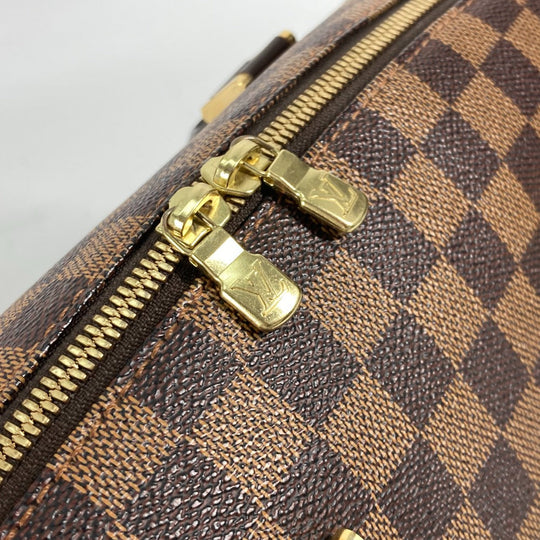 LOUIS VUITTON Tote Bag N41434 Damier canvas Brown Damier Rivera MM Women Used Authentic