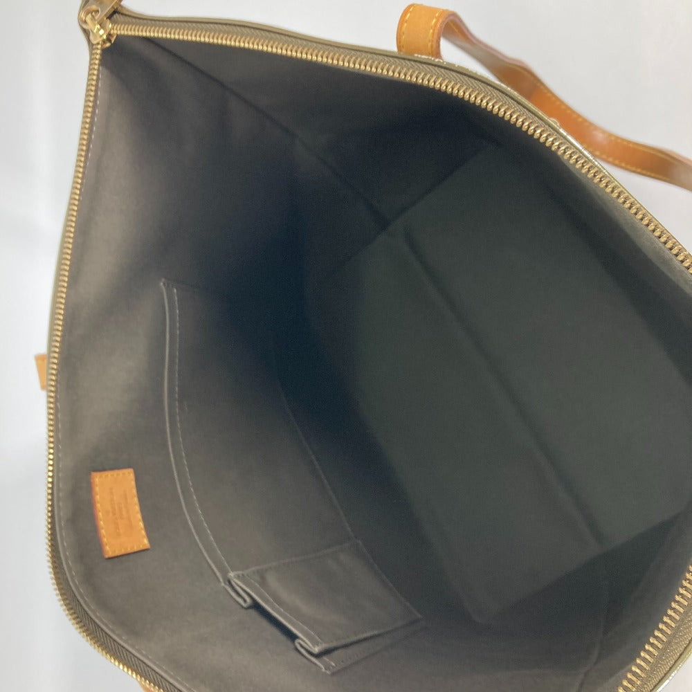 LOUIS VUITTON Shoulder Bag M93674 Monogram Vernis Canvas khaki Monogram Vernis Bellevue GM Women Used Authentic