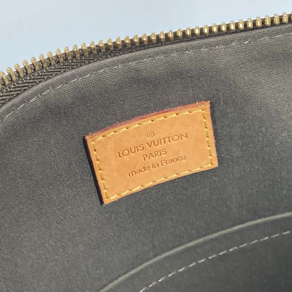 LOUIS VUITTON Shoulder Bag M93674 Monogram Vernis Canvas khaki Monogram Vernis Bellevue GM Women Used Authentic