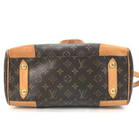 LOUIS VUITTON Shoulder Bag M40325 Monogram canvas Brown Monogram Retiro PM Women Used Authentic