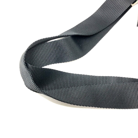 PRADA Shoulder Bag Nylon black Triangle logo Women Secondhand Authentic