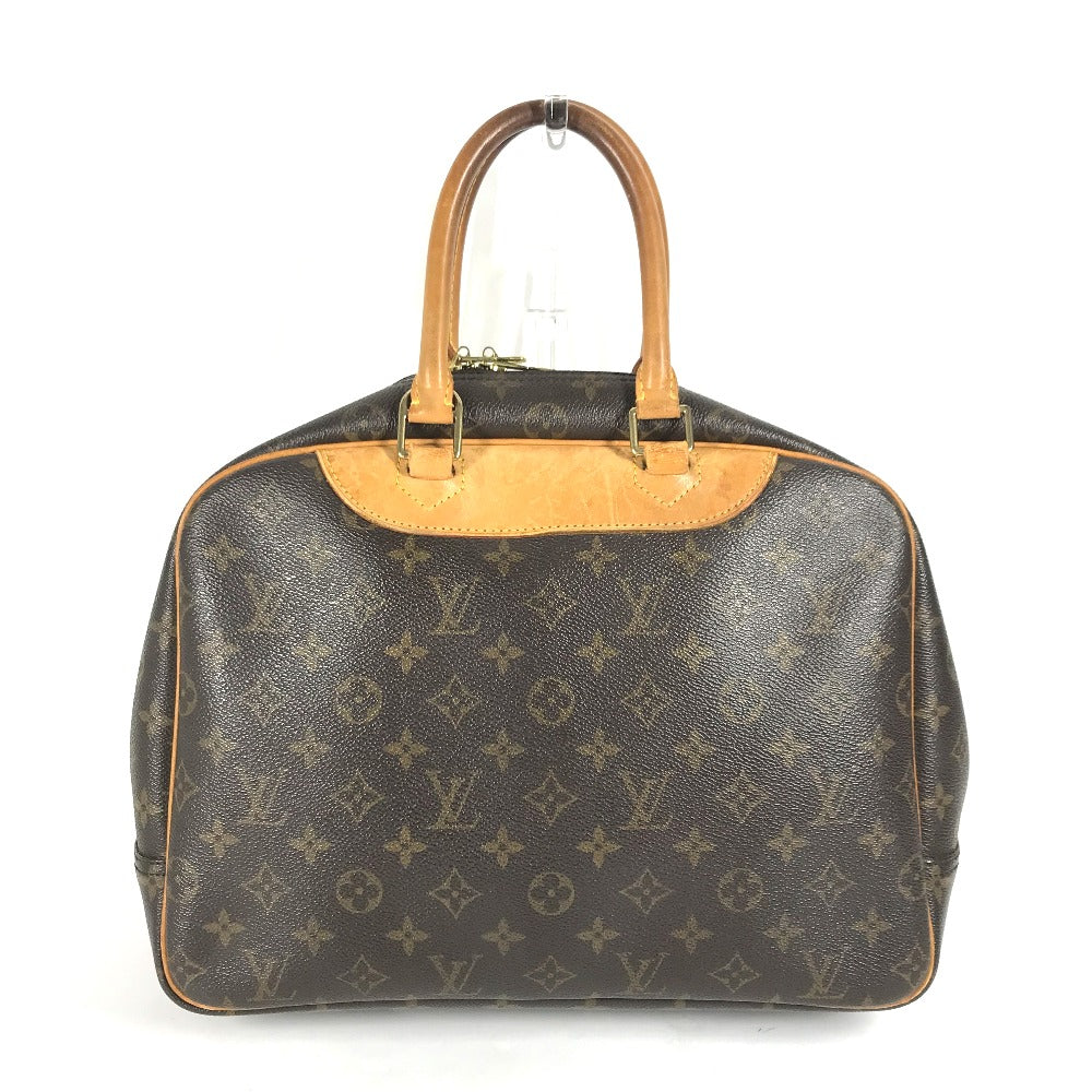 LOUIS VUITTON Handbag M47270 Monogram canvas Brown Monogram Deauville Women Used Authentic