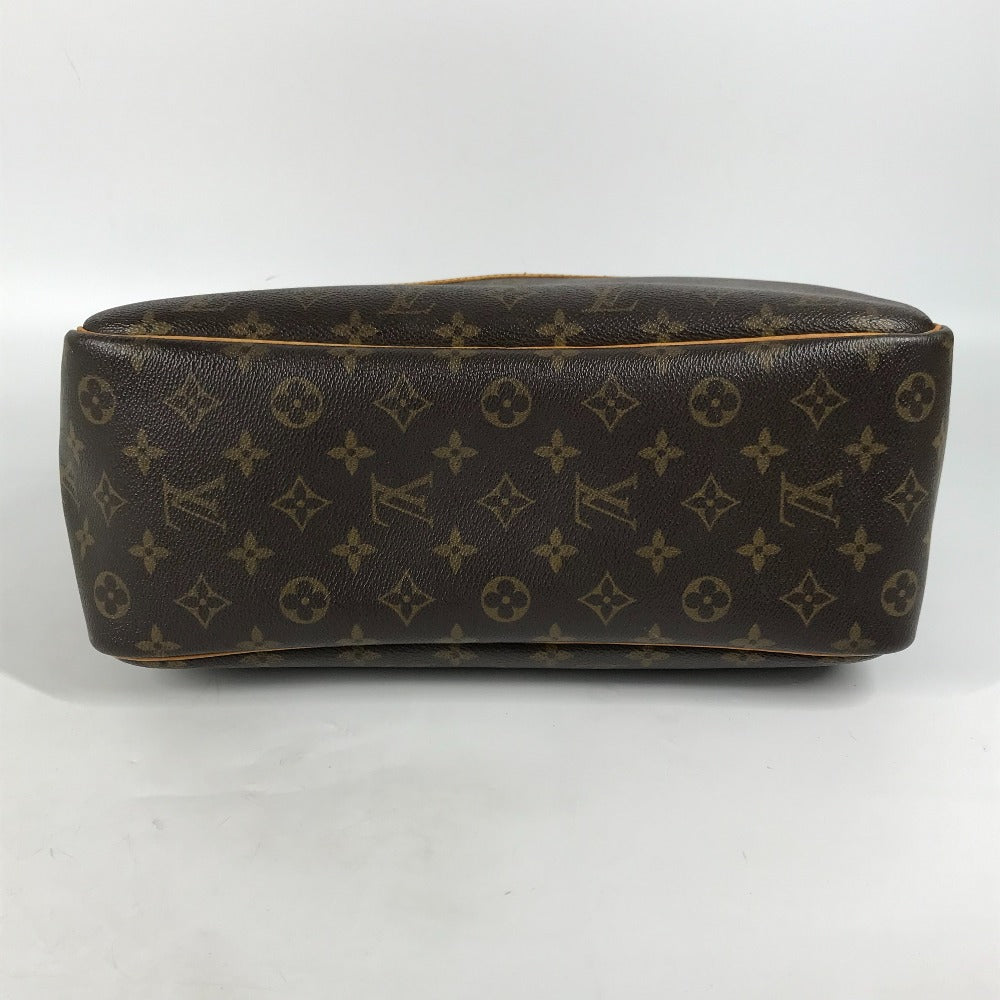 LOUIS VUITTON Handbag M47270 Monogram canvas Brown Monogram Deauville Women Used Authentic