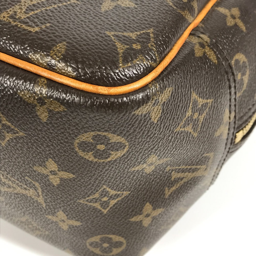 LOUIS VUITTON Handbag M47270 Monogram canvas Brown Monogram Deauville Women Used Authentic