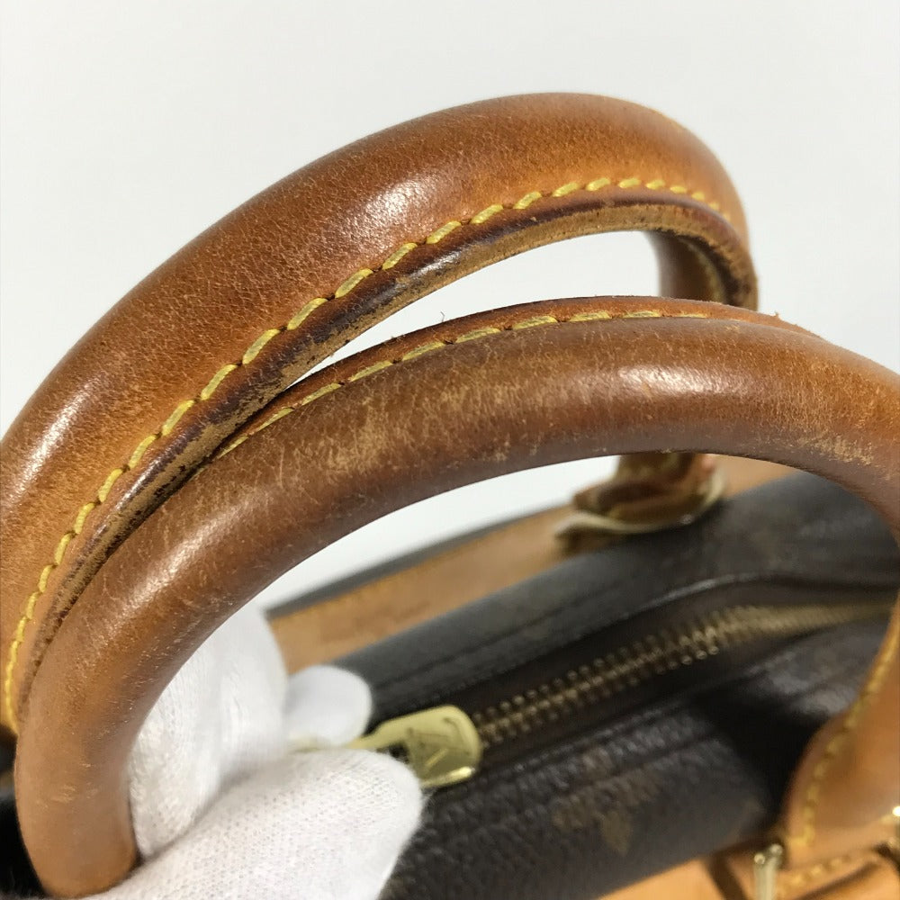 LOUIS VUITTON Handbag M47270 Monogram canvas Brown Monogram Deauville Women Used Authentic