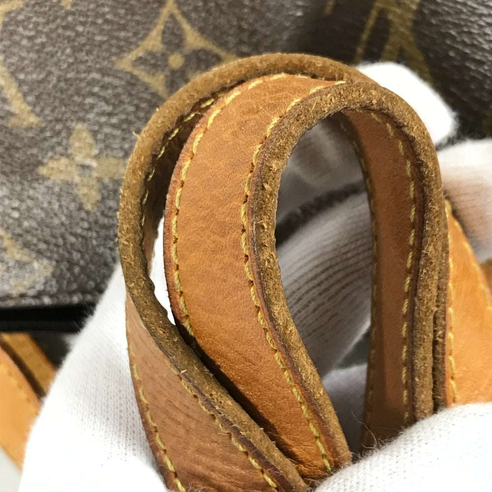 LOUIS VUITTON Shoulder Bag M51151 Monogram canvas Brown Monogram Cabas Mezzo Women Used Authentic