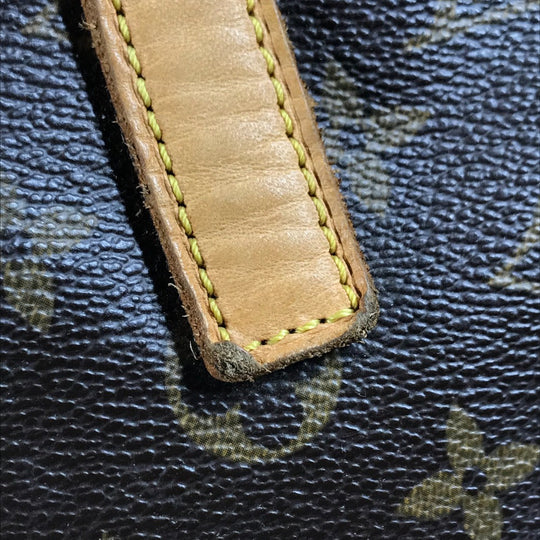 LOUIS VUITTON Shoulder Bag M51151 Monogram canvas Brown Monogram Cabas Mezzo Women Used Authentic