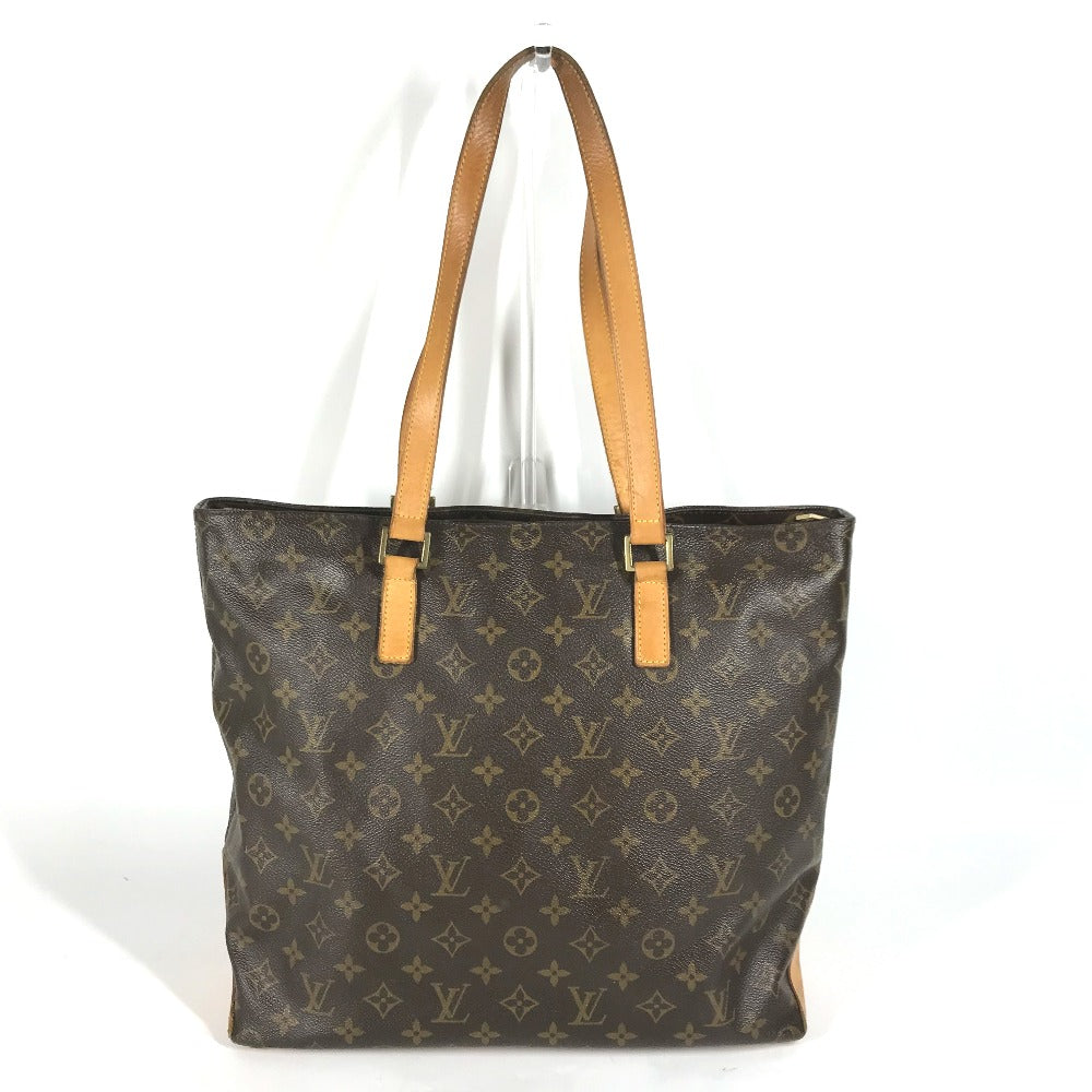 LOUIS VUITTON Shoulder Bag M51151 Monogram canvas Brown Monogram Cabas Mezzo Women Used Authentic