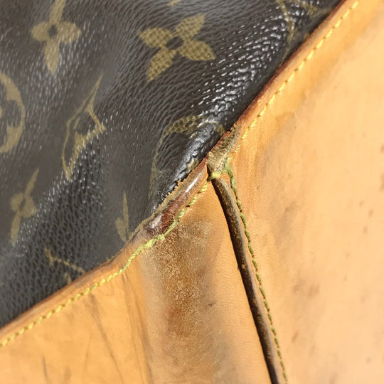LOUIS VUITTON Shoulder Bag M51151 Monogram canvas Brown Monogram Cabas Mezzo Women Used Authentic