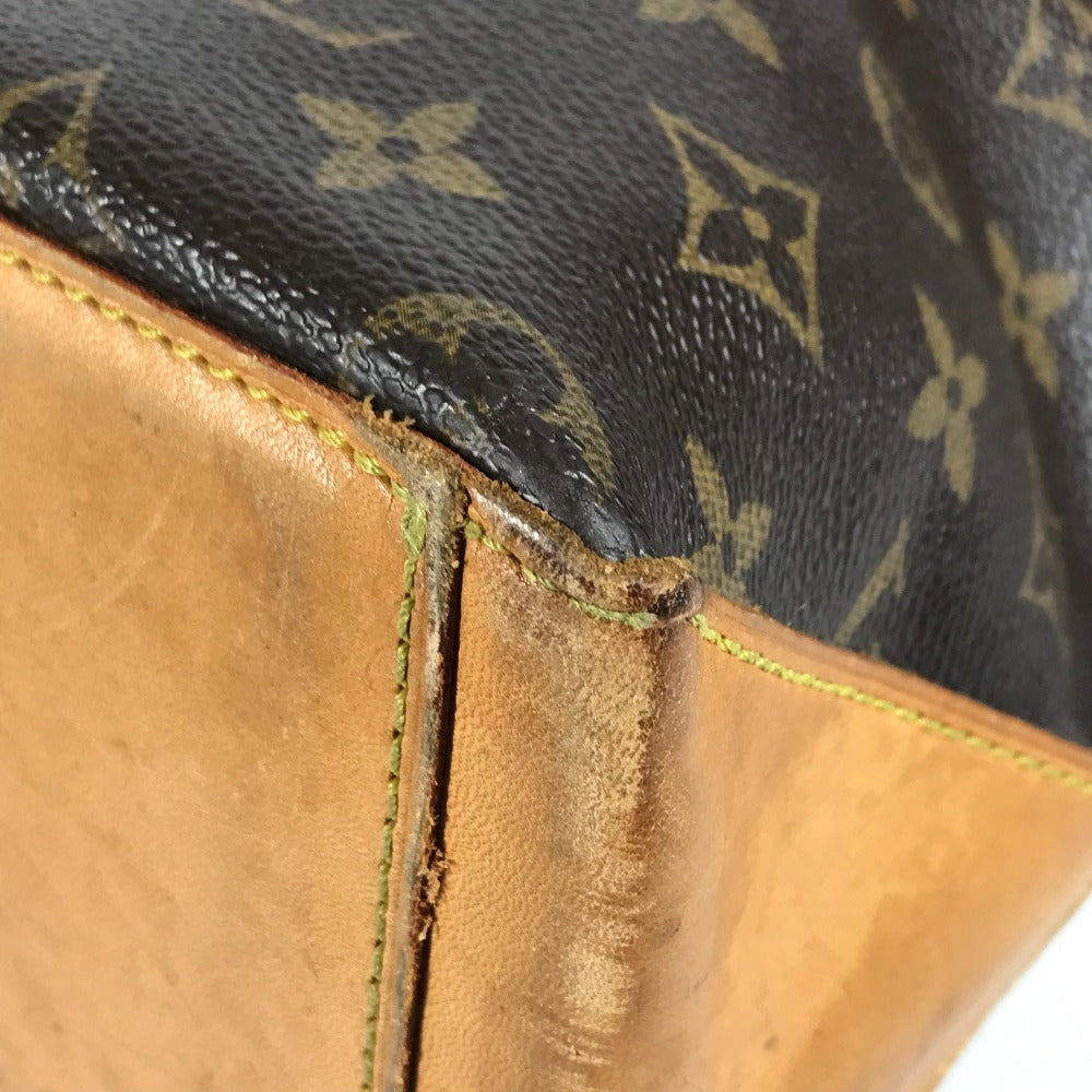 LOUIS VUITTON Shoulder Bag M51151 Monogram canvas Brown Monogram Cabas Mezzo Women Used Authentic