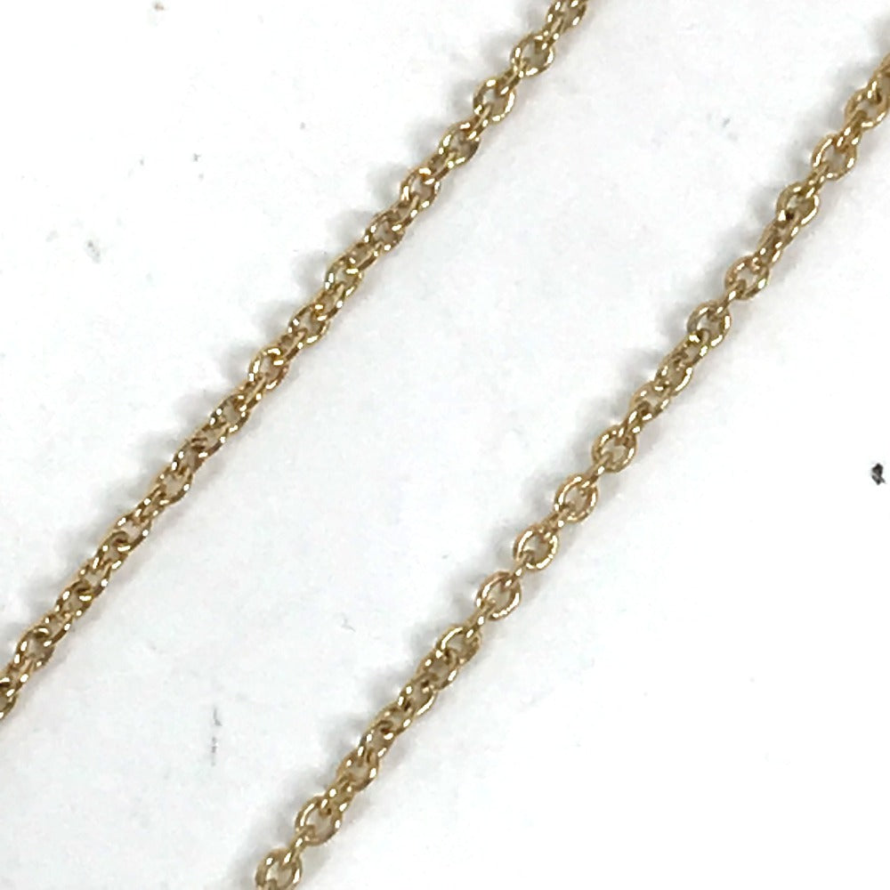FENDI Pierce metal gold Accessories F is Chain Long Women Used Authentic