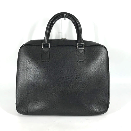 LOUIS VUITTON Business bag M32772  Taiga Leather black Taiga Neo Alexander mens Used Authentic