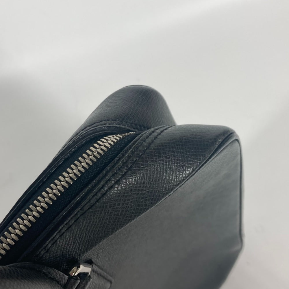LOUIS VUITTON Business bag M32772  Taiga Leather black Taiga Neo Alexander mens Used Authentic