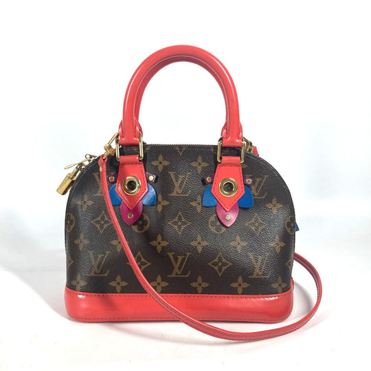 LOUIS VUITTON Handbag M41659 Monogram canvas Brown Monogram totem Alma BB Women Used Authentic