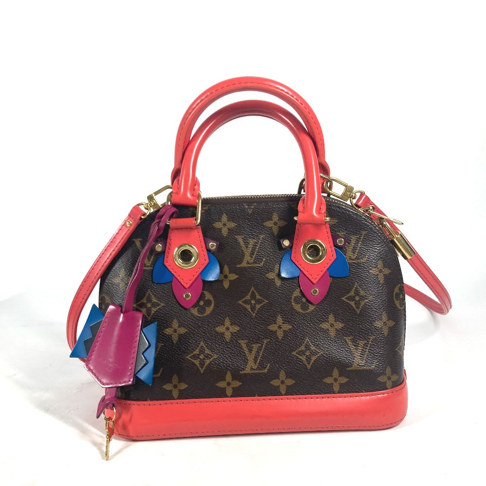 LOUIS VUITTON Handbag M41659 Monogram canvas Brown Monogram totem Alma BB Women Used Authentic