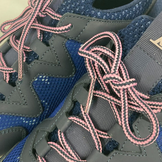 LOUIS VUITTON sneakers Leather, Mesh blue Monogram logo 34 1/2
