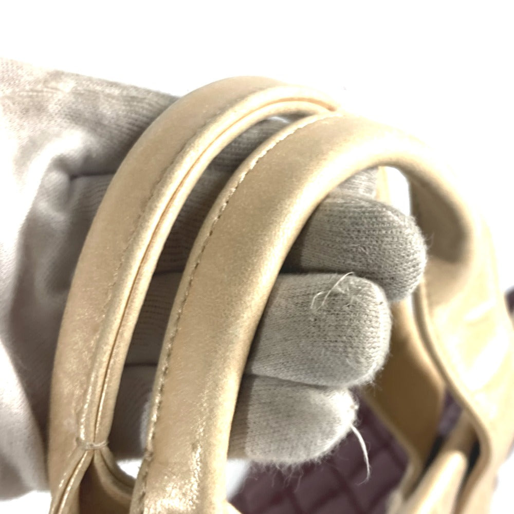 CHANEL Shoulder Bag Nylon, Leather wine-red By color CC COCO Mark Cococoon Quilting Women Used Authentic