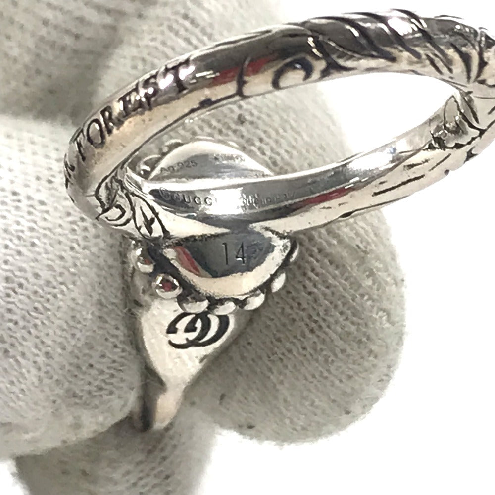 GUCCI Ring SV925 Silver Anger Forest ANGER FOREST Eagle head mens 14 Used Authentic