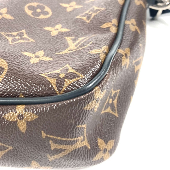 LOUIS VUITTON Business bag  M52005 Monogram macacer canvas Brown Monogram macacer Porto Document Voyage PDV PM mens Used Authentic