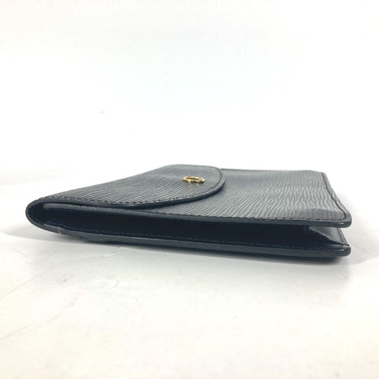 LOUIS VUITTON Clutch bag M52662 Epi Leather black Epi Montaigne 23 Women Used Authentic