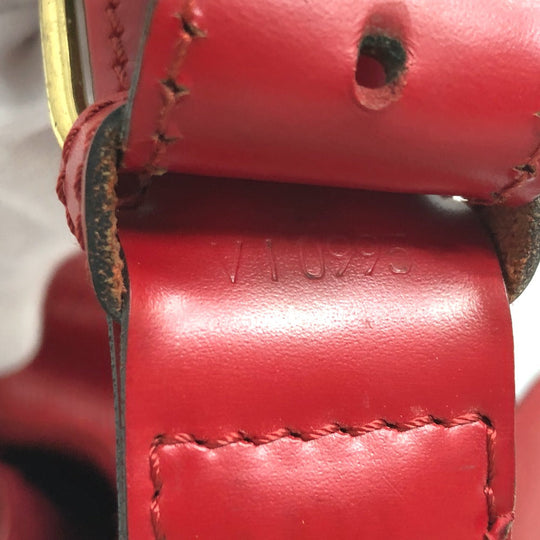 LOUIS VUITTON Shoulder Bag M80207 Epi Leather Red Epi Sac de Paul PM Women Used Authentic