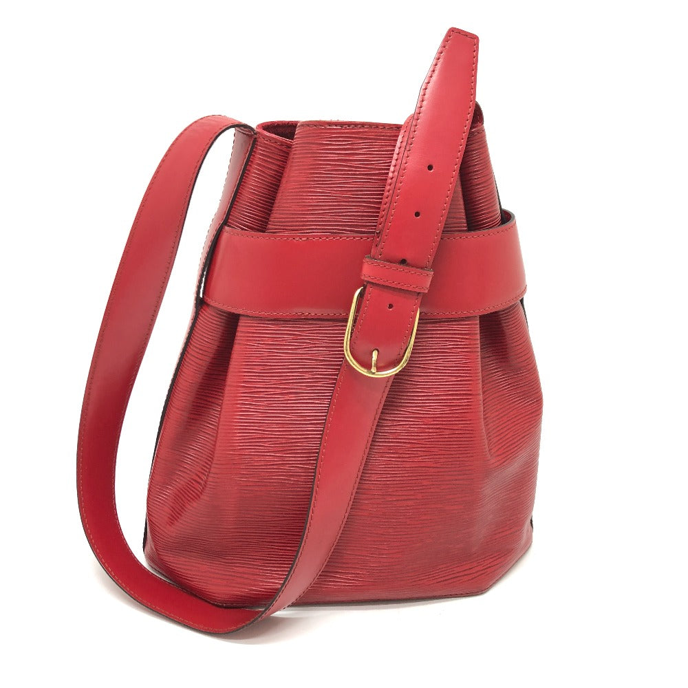 LOUIS VUITTON Shoulder Bag M80207 Epi Leather Red Epi Sac de Paul PM Women Used Authentic