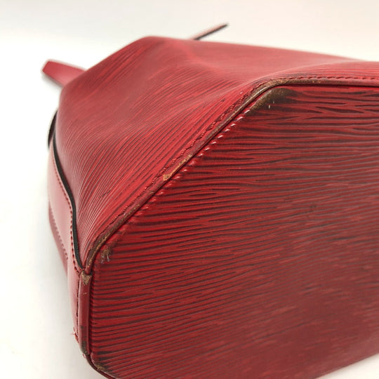 LOUIS VUITTON Shoulder Bag M80207 Epi Leather Red Epi Sac de Paul PM Women Used Authentic