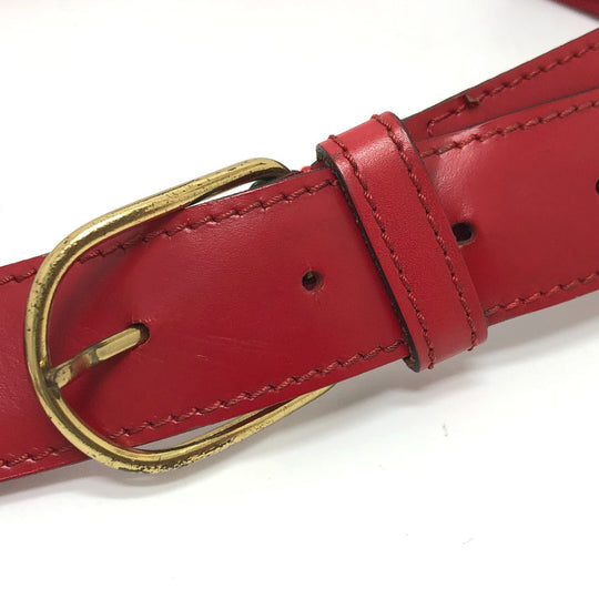 LOUIS VUITTON Shoulder Bag M80207 Epi Leather Red Epi Sac de Paul PM Women Used Authentic